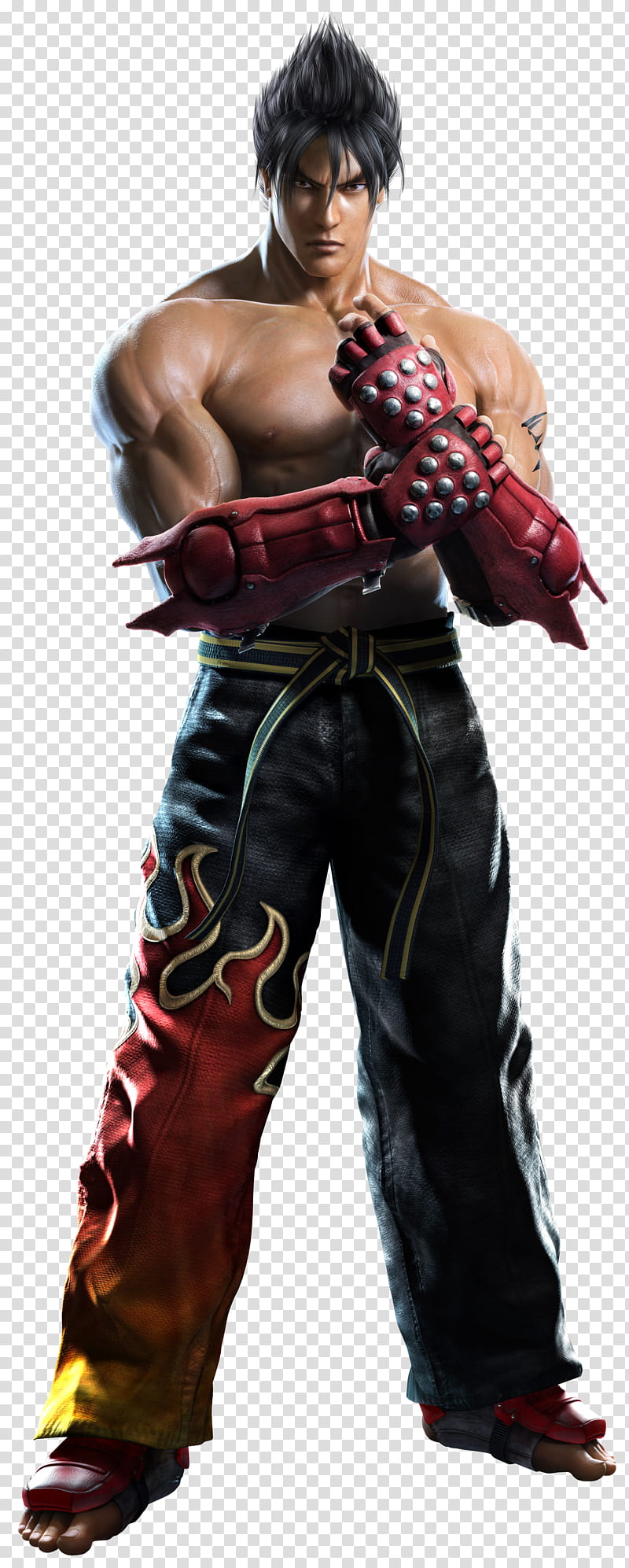 Jin Kazama TTT   , Street Fighter Ryu ken transparent background PNG clipart