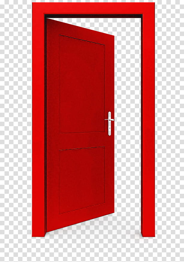 red door rectangle transparent background PNG clipart