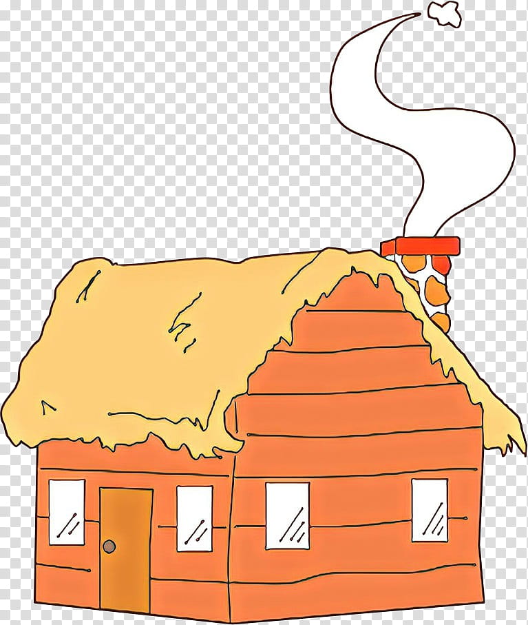 House, Cartoon, Line, Meter, Roof, Home, Hut transparent background PNG clipart