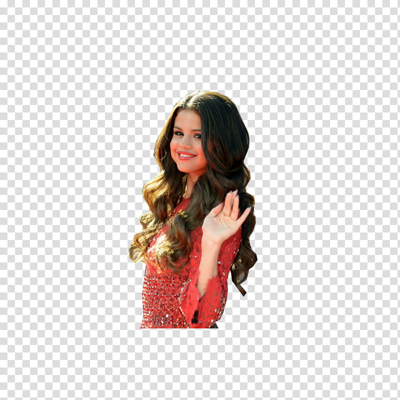 Selena gomez rojo transparent background PNG clipart