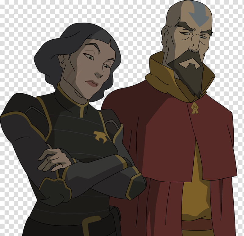 Lin and Tenzin transparent background PNG clipart