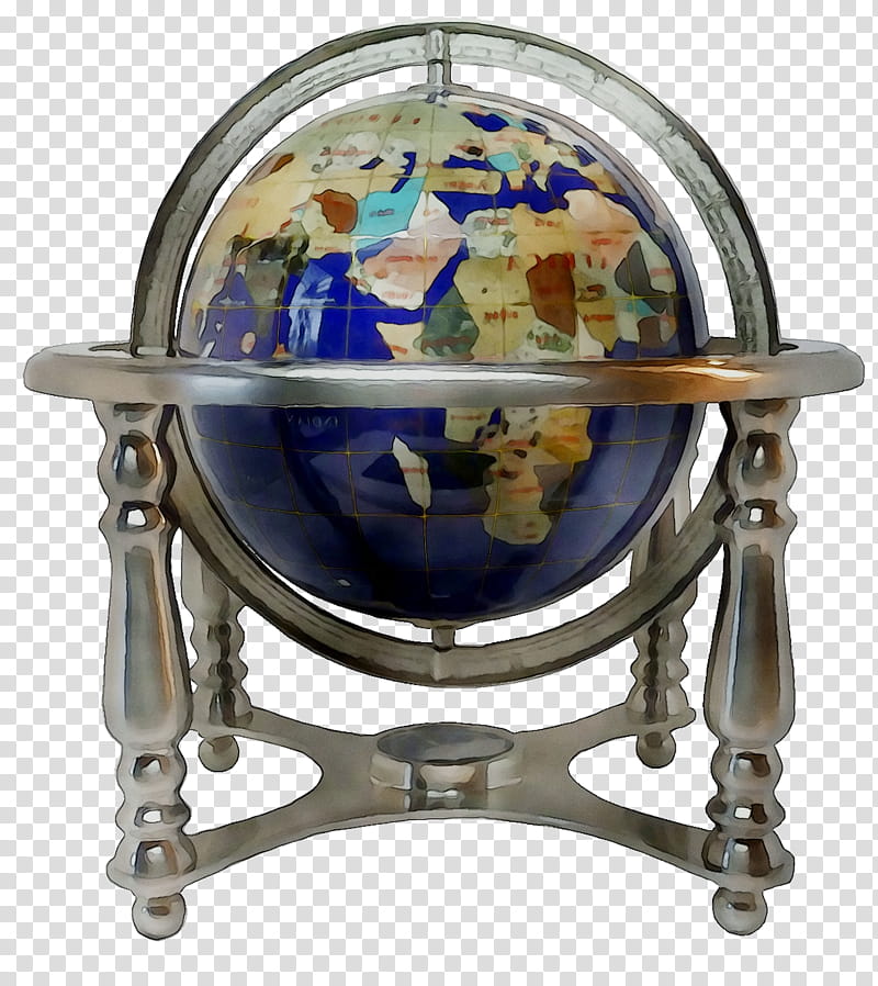 Globe, Table, Desk, World, Furniture, House, Maisons Du Monde, Brass transparent background PNG clipart