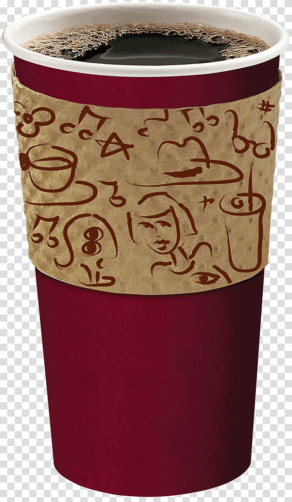 Coffee Cup Cup, Mug M, Coffee Cup Sleeve, Flowerpot, Artifact, Maroon, Drinkware transparent background PNG clipart