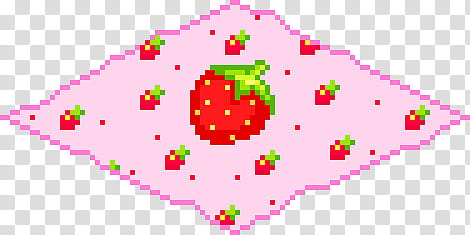 Watch, pink and red strawberries illustration transparent background PNG clipart