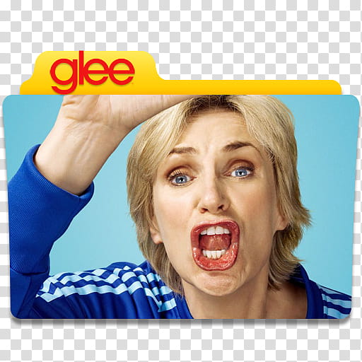 Glee Folder Icon, Glee Sue Sylvester transparent background PNG clipart