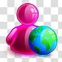 MSN , pink figure transparent background PNG clipart