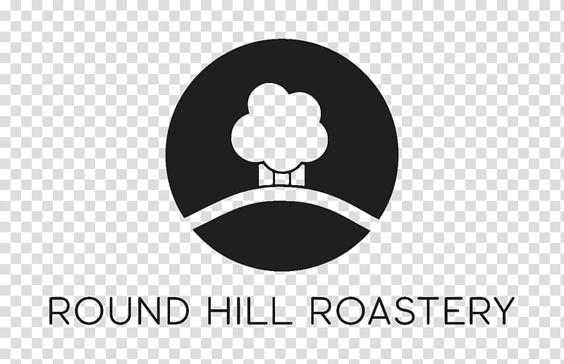 Logo Text, Round Hill Roastery, Coffee, Roasting, Computer, Pantry, Black And White
, Circle transparent background PNG clipart