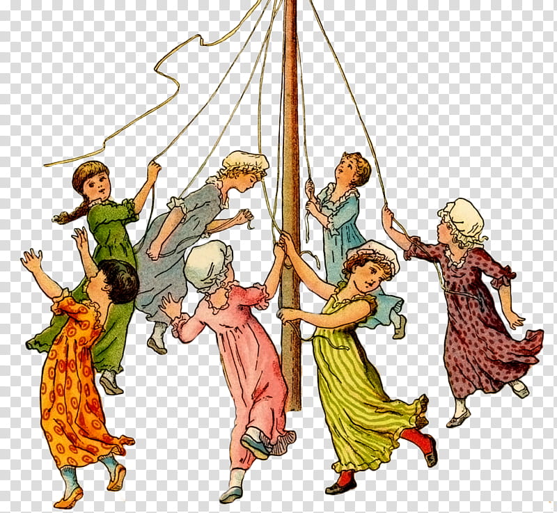 Labor Day Workers Day, Maypole, Dance, May Day, Cartoon, Book Illustration, International Workers Day, Drawing transparent background PNG clipart