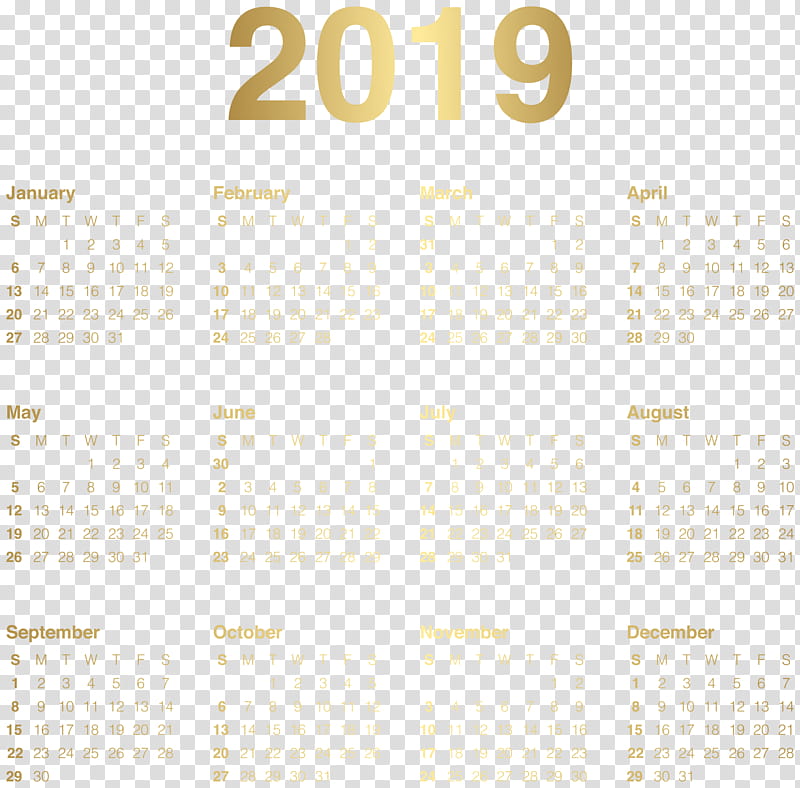 Calendar, Calendar, Sticker, Year, Month, 2018, 2019, Advertising transparent background PNG clipart