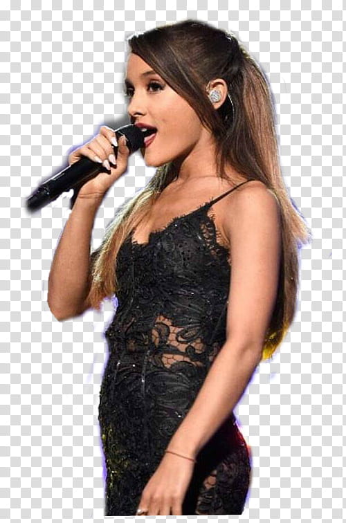 Ariana Grande en los AMA S  transparent background PNG clipart