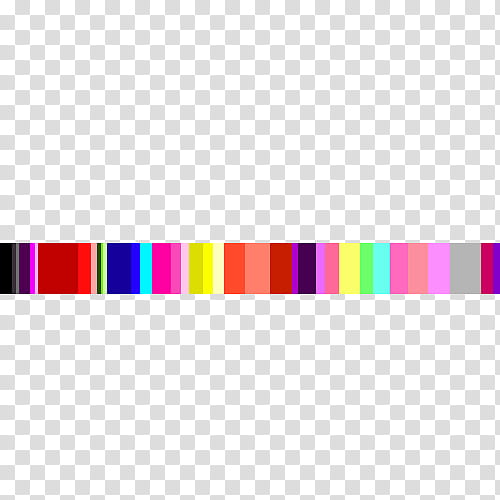 Barras de colores, TV test card transparent background PNG clipart