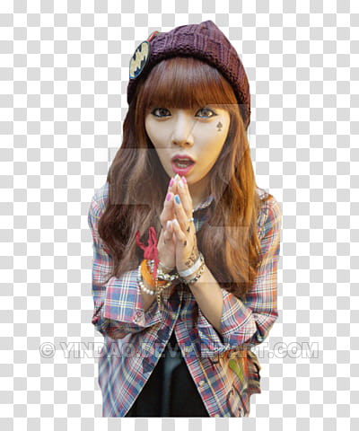 [Yin&#;s ] HyunA cute render  transparent background PNG clipart