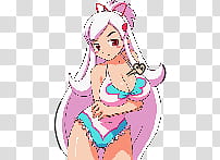 Doki Doki HB, female character illustration transparent background PNG clipart