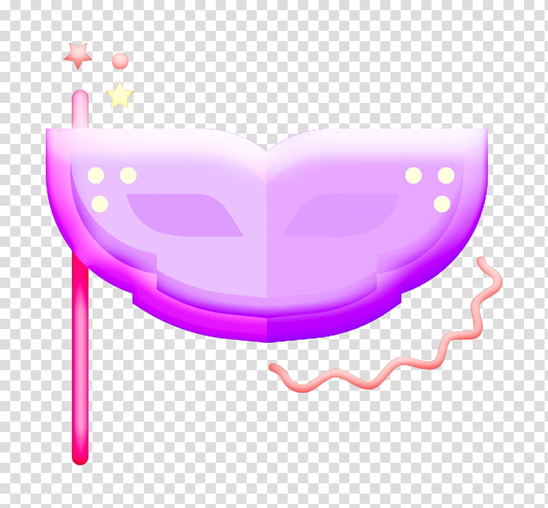 mask icon newyears icon party icon, Eyewear, Violet, Pink, Purple, Glasses, Magenta, Smile transparent background PNG clipart