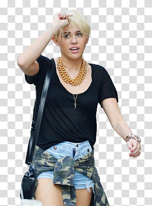 Miley Cyrus, 1 transparent background PNG clipart thumbnail