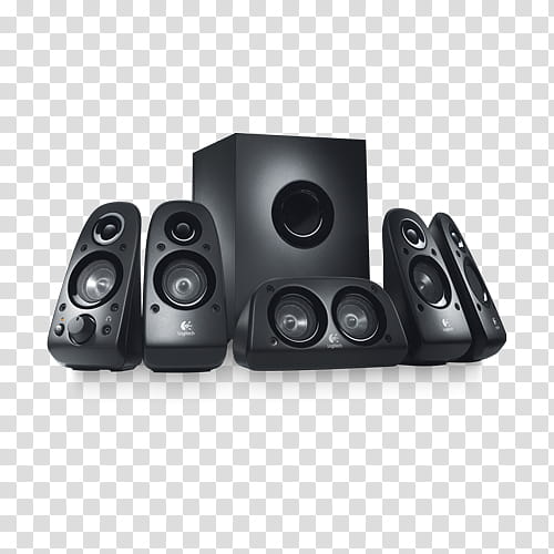 Home, Logitech Z506, Surround Sound, Loudspeaker, Computer Speakers, Logitech Z313, SUBWOOFER, Home Theater Systems transparent background PNG clipart