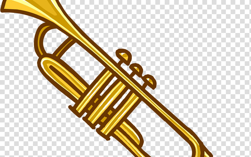 Brass Instruments, Trumpet, Musical Instruments, Wind Instrument, Fanfare Trumpet, Bugle, Cartoon, Trombone transparent background PNG clipart