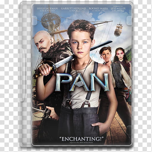 Movie Icon Mega , Pan, Pan DVD case cover transparent background PNG clipart