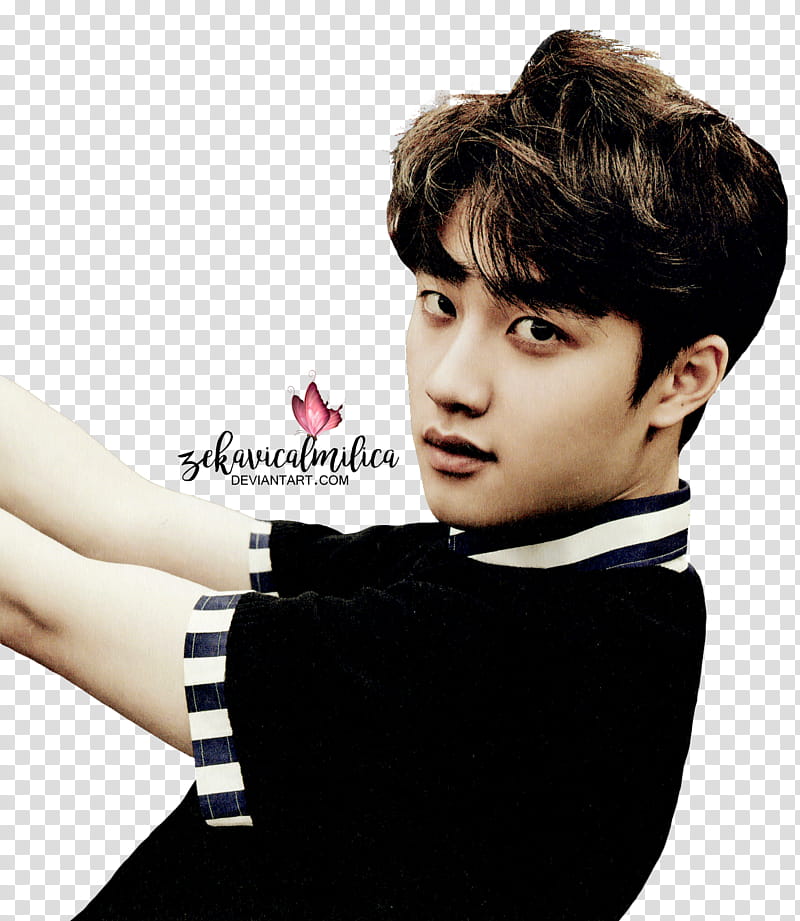 EXO D O Love Me Right, male K-pop singer transparent background PNG clipart