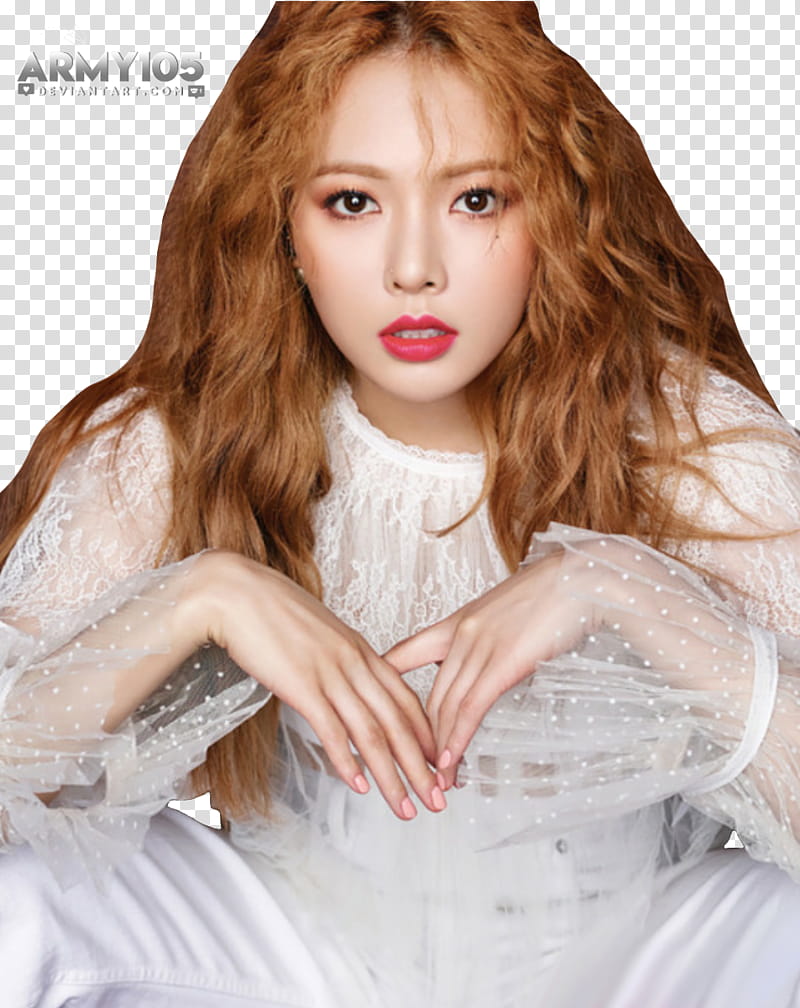 Hyuna triple h, woman looking at the camera transparent background PNG clipart