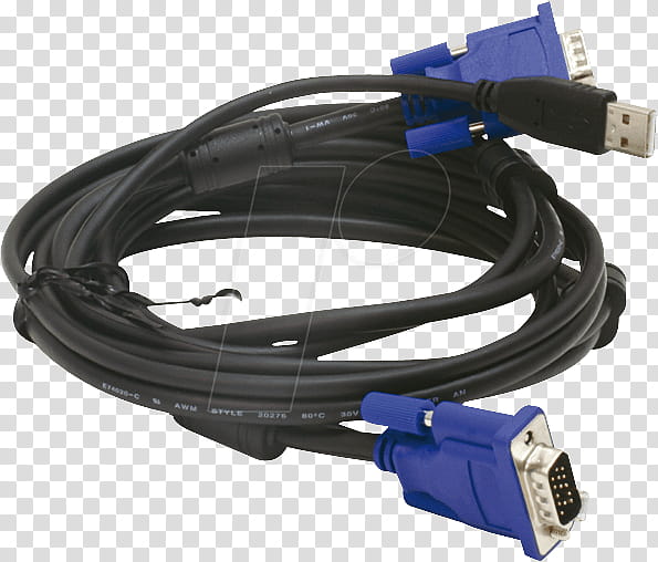 Network, Kvm Switches, Dlink Dkvm4u 4port Usb Kvm Switch, Computer, VGA Connector, Computer Port, Network Switch, Dlink Dkvmcu, Cable transparent background PNG clipart