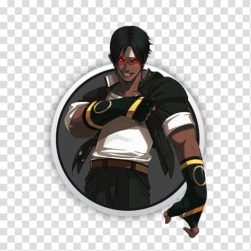 Kof  Character Icon Set, _kusanagi transparent background PNG clipart