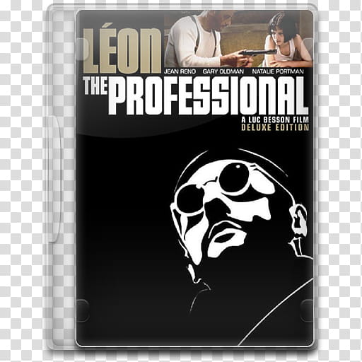 Movie Icon , Léon, The Professional, Leon The Professional DVD case transparent background PNG clipart