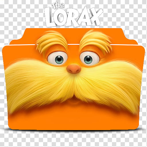 Illumination Entertainment Icon Folder , The Lorax Icon Folder transparent background PNG clipart