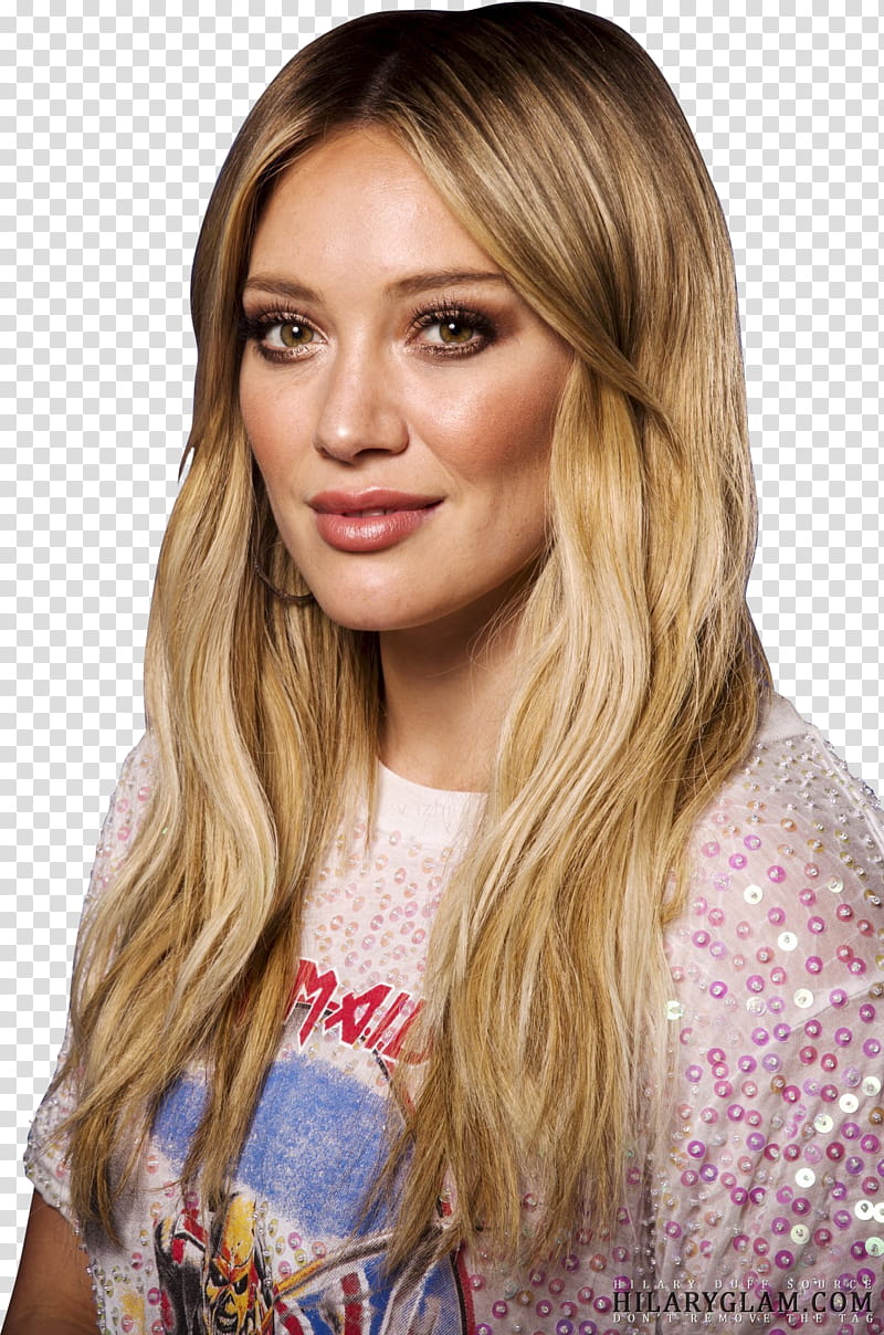 Hilary Duff transparent background PNG clipart