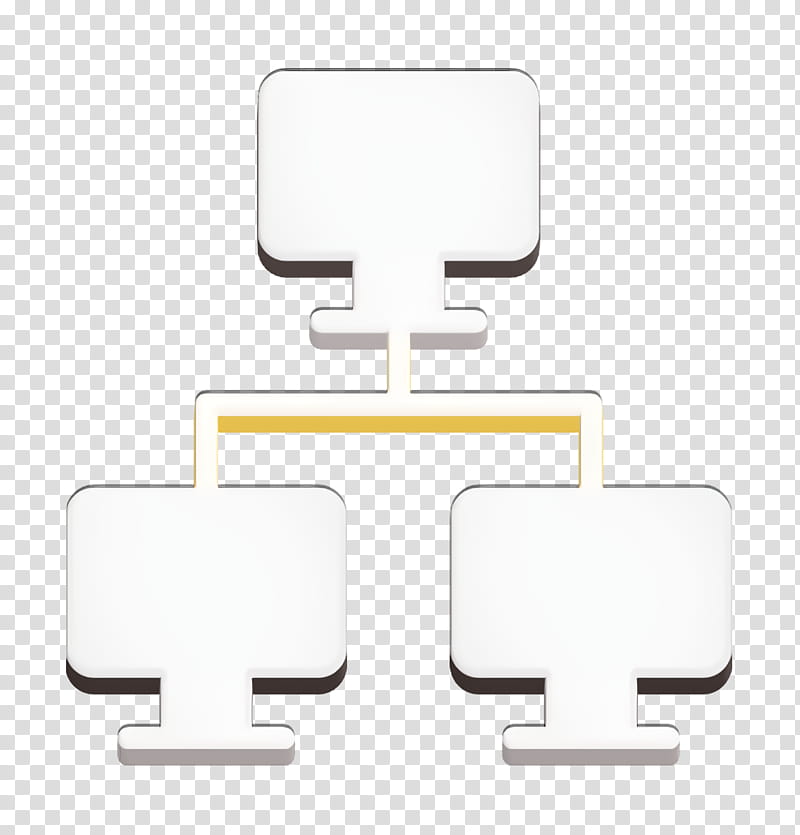 Computer monitor icon Connection icon Communication and media icon, Text, Line, Logo, Material Property, Symbol, Square, Rectangle transparent background PNG clipart