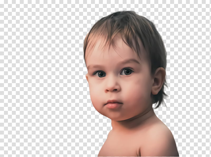 child face hair cheek nose, Facial Expression, Skin, Chin, Head, Baby transparent background PNG clipart