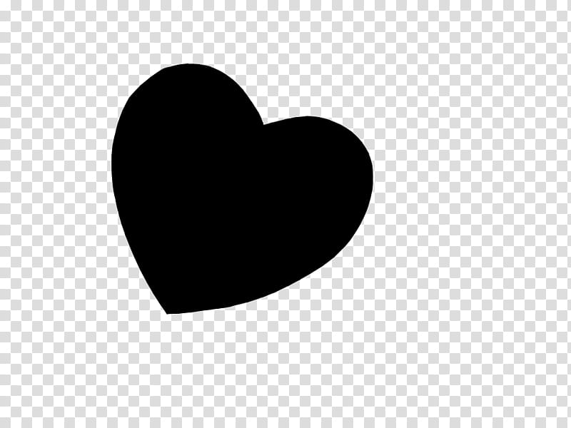 True Love Heart Brushes, black heart illustration transparent background PNG clipart