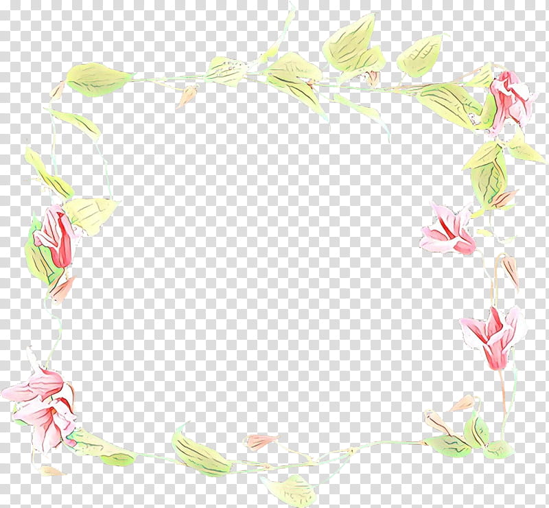 Pink Background Frame, Cartoon, Floral Design, Frames, Pink M, Line, Hair, Clothing Accessories transparent background PNG clipart