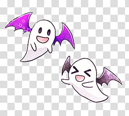 Watchers Feliz Halloween, two ghosts illustrations transparent background PNG clipart