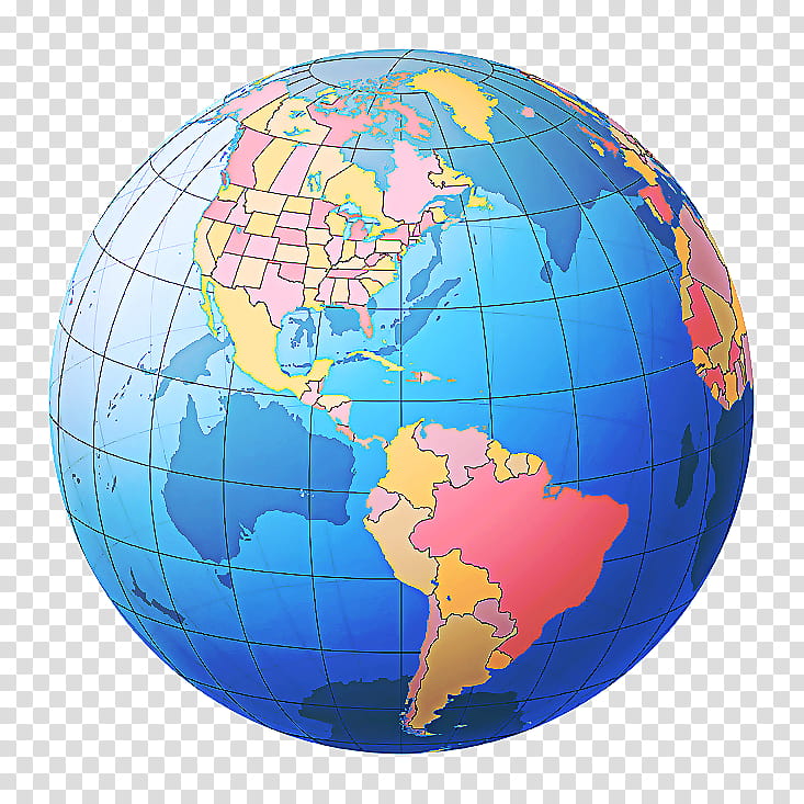 Planet, World, Globe, World Map, Earth, 3D Computer Graphics, Atlas, Sphere transparent background PNG clipart