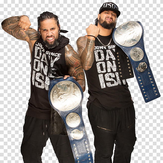 The Usos SDLIVE Tag Team Champions  NEW  transparent background PNG clipart