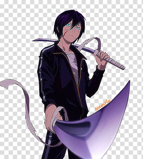 Yato (Render), male character with swords transparent background PNG clipart