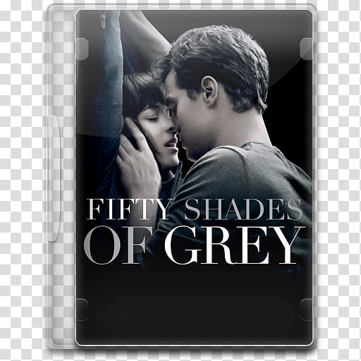Movie Icon Mega , Fifty Shades of Grey, Fifty Shades of Grey DVD case transparent background PNG clipart