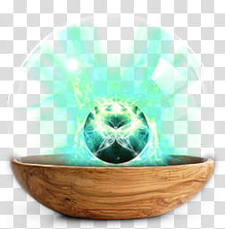 Sphere   the new variation, teal and green plasma ball in clear glass ball transparent background PNG clipart