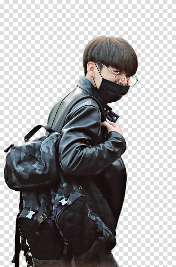 Jungkook Airport, man carrying back transparent background PNG clipart