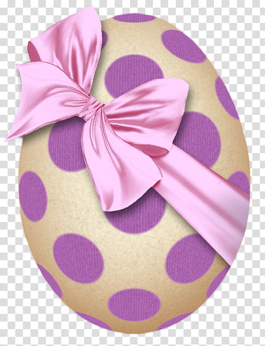 pink and brown polka dot egg transparent background PNG clipart