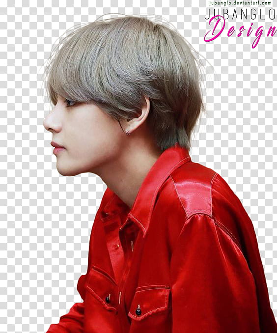 BTS V transparent background PNG clipart