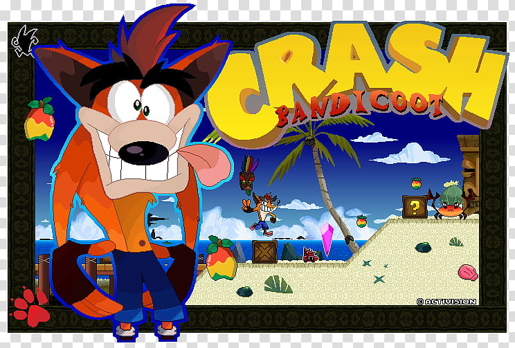 The Wonder From Down Under, Crash Bandicoot transparent background PNG clipart