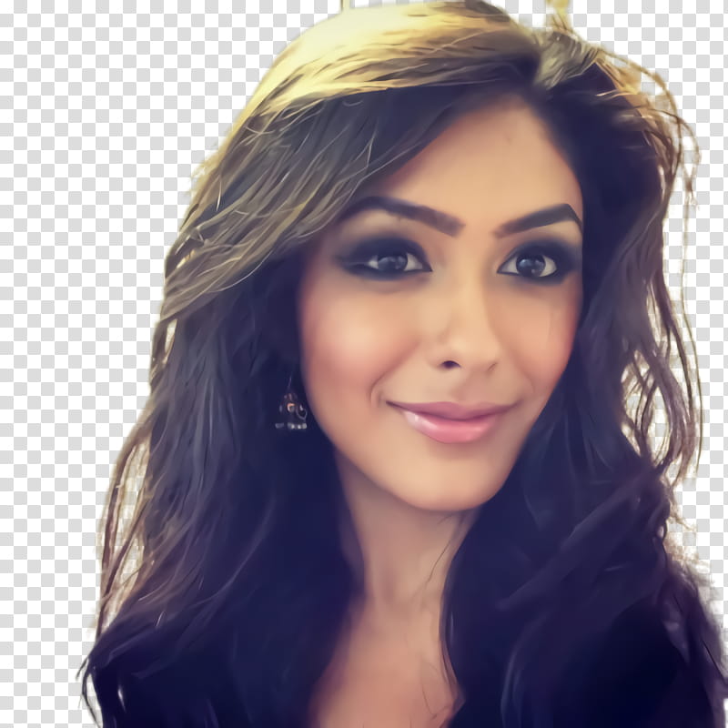 Eye, Mrunal Thakur, Indian, Actress, Black Hair, Hair Coloring, Brown Hair, Blond transparent background PNG clipart