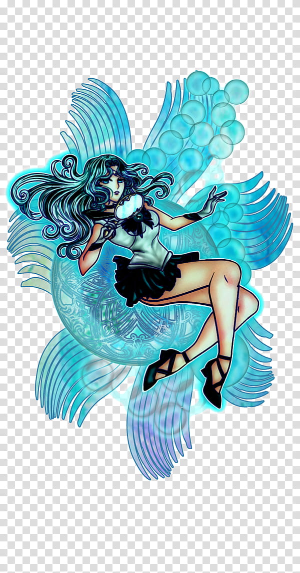 Sailor Neptune transparent background PNG clipart