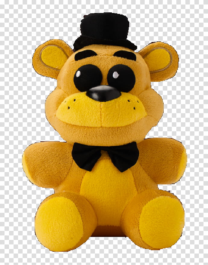 Golden Freddy Plush transparent background PNG clipart