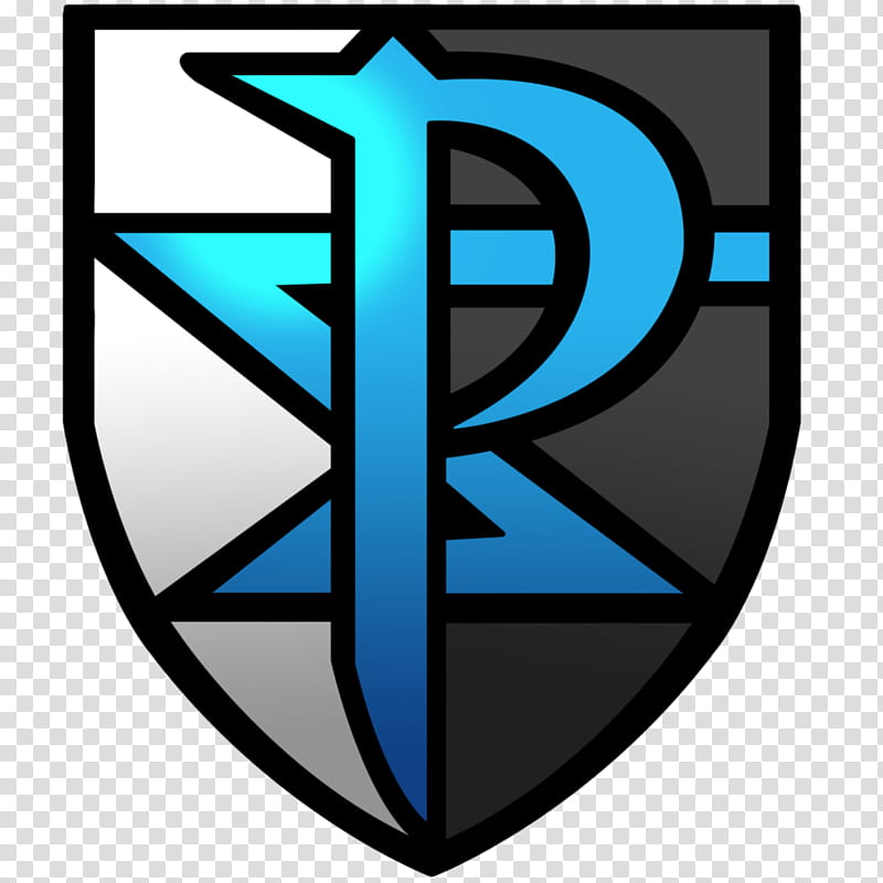 Team Plasma, blue and black P icon transparent background PNG clipart