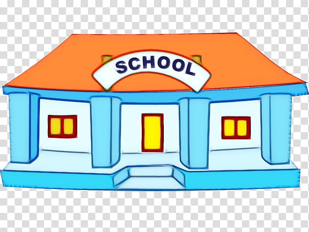 School Building, Watercolor, Paint, Wet Ink, School
, National Primary School, Private School, National Secondary School transparent background PNG clipart