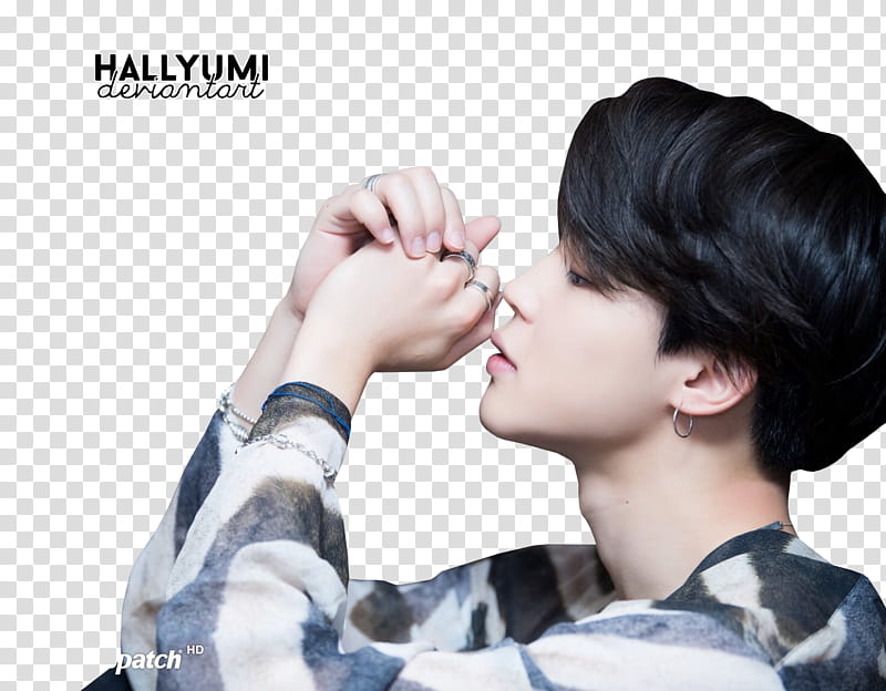 Jimin BBMAs , man wearing white and gray long-sleeved shirt transparent background PNG clipart