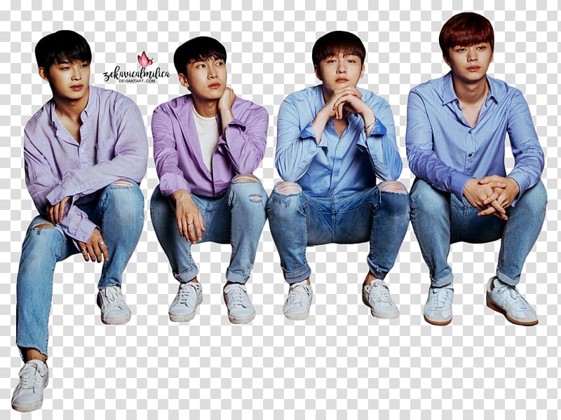 BtoB Blue When It Rains transparent background PNG clipart